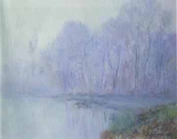 Fog in the Afternoon Artwork by Gustave Loiseau