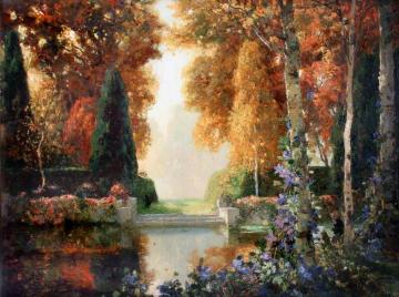Silver And Gold Artwork by Thomas Edwin Mostyn