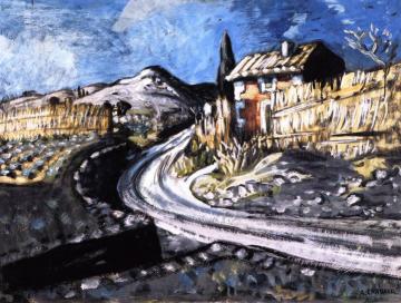 House by the Road Artwork by Auguste Chabaud