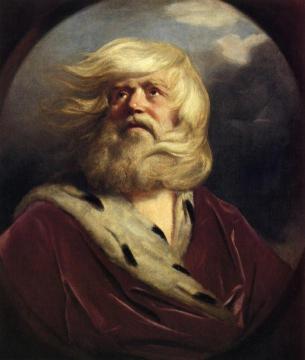 Study For King Lear Artwork by Sir Joshua Reynolds