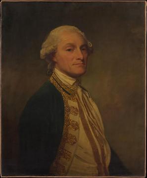 Portrait Of Sir Chaloner Ogle, 1st Baronet Artwork by George Romney