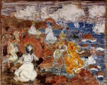 Summer Day Artwork by Maurice Prendergast