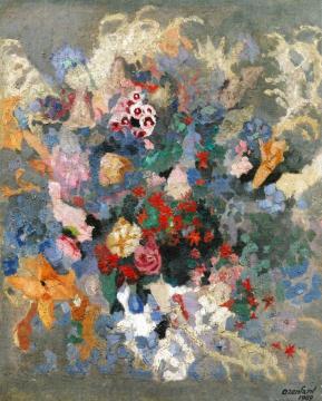 Bouquet Of Flowers Artwork by Amédée Ozenfant