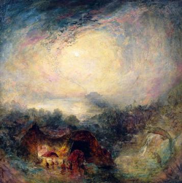 The Evening Of The Deluge Artwork by Joseph Mallord William Turner