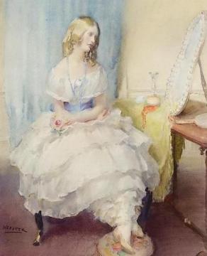 The Bouquet Artwork by Walter Ernest Webster