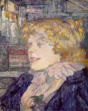 The English Girl From The 'star', Le Havre Artwork by Henri de Toulouse-Lautrec