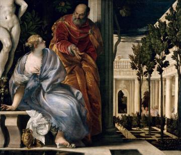 Bathsheba At Bath Artwork by Paolo Veronese