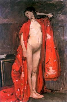 The Japanese Girl Artwork by Wojciech Weiss