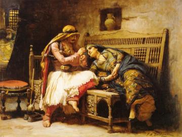 Queen of the Brigands Artwork by Frederick Arthur Bridgman