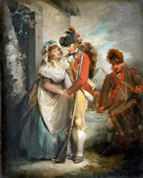 The Soldier's Departure Artwork by George Morland