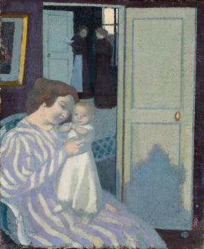 Mother And Child Artwork by Maurice Denis