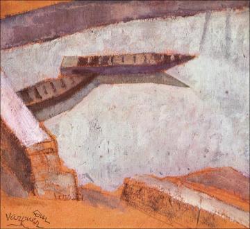 Paisaje De Fuenterrabía Artwork by Daniel Vazquez Diaz