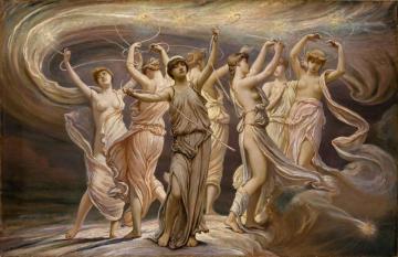 The Pleiades Artwork by Elihu Vedder