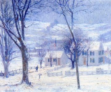 Late For School Artwork by Robert Vonnoh