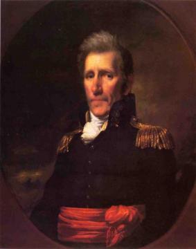 Major General Andrew Jackson Artwork by Samuel Lovett Waldo