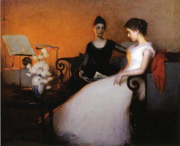 Twilight Artwork by Frank Weston Benson