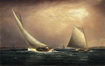 New York Bay Artwork by James E. Buttersworth