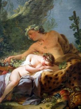 Bacchus And Ariadne Artwork by Jean-Baptiste Marie Pierre