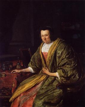 Portrait of Geertruy Gael, Second Wife of Gerrit Gerritsz Schouten Artwork by Jan Steen