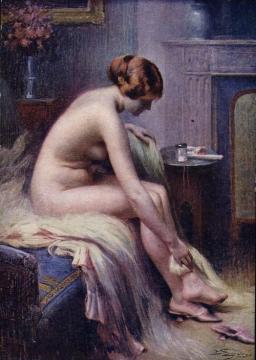 Beautiful Nude Woman Artwork by Delphin Enjolras