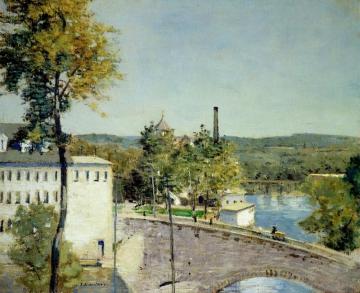 U.s. Thread Company Mills, Willimantic, Connecticut Artwork by Julian Alden Weir