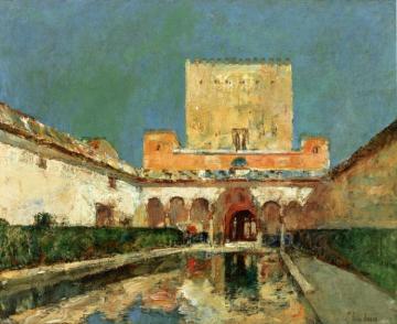 The Alhambra Artwork by Frederick Childe Hassam