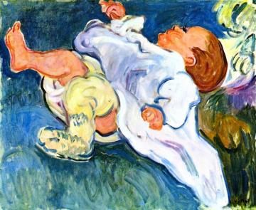 The Baby Artwork by Louis Valtat