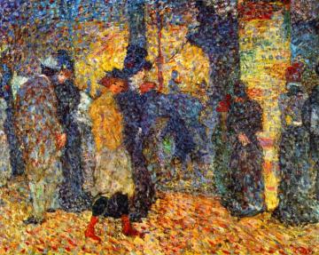 The Madeleine-bastille Omnibus Artwork by Louis Valtat