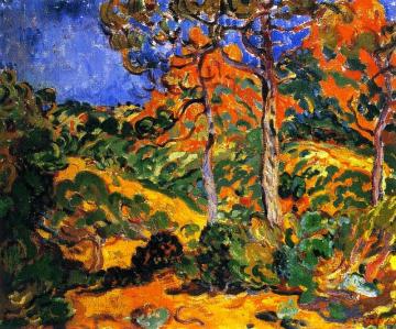 Sunlight Under The Trees Artwork by Louis Valtat