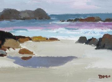 Sea North End Iona No 5 Artwork by Donald McIntyre