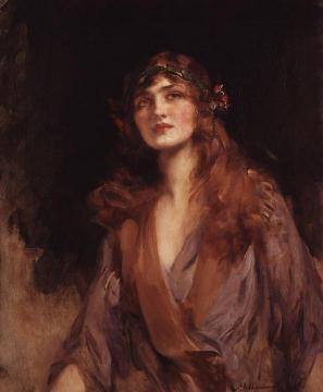 Lily Elsie Artwork by Sir James Jebusa Shannon
