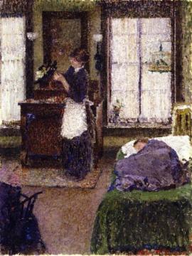 On A Rainy Day Artwork by Helen M. Turner