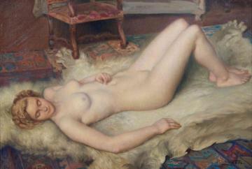 Reclining Nude Artwork by Paul Sieffert