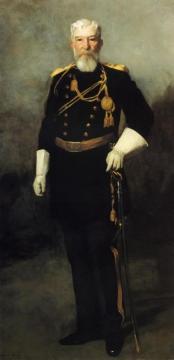 Portrait Of Colonel David Perry, 9th U. S. Cavalry Artwork by Robert Henri