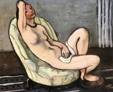 Nude Woman Artwork by Georges Kars