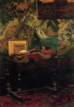 Corner of a Studio Artwork by Claude Oscar Monet