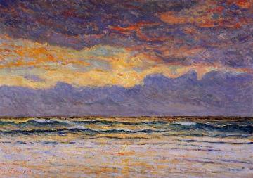 Sunset: Margat Artwork by Maxime Maufra