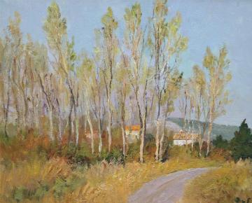 Countryside In Provence Artwork by Marcel Dyf