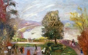 Afternoon on the Isle-Adam Artwork by Charles Camoin