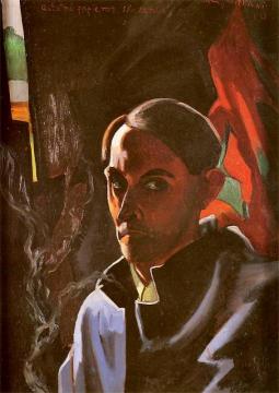 Self-Portrait Artwork by Stanislaw Ignacy Witkiewicz