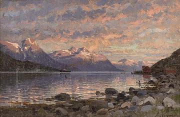 Coastal Landscape Artwork by Adelsteen Normann
