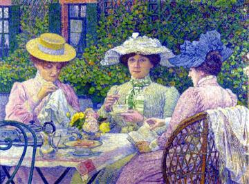Summer Afternoon Artwork by Theo van Rysselberghe