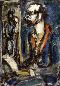 Verlain with the Virgin Artwork by Georges Rouault