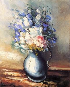 Vase Of Flowers Artwork by Maurice De Vlaminck