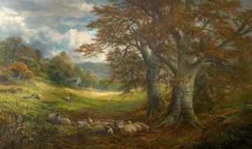 Near Hopton Hall, Derbyshire Artwork by George Turner