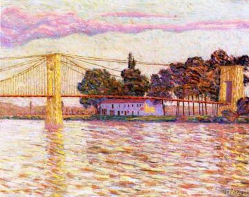 The Bridge Artwork by Auguste Herbin