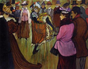Le Moulin Rouge Artwork by Henri de Toulouse-Lautrec