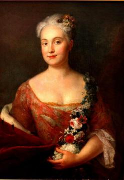 Friederike Markgräfin von Ansbach Artwork by Antoine Pesne