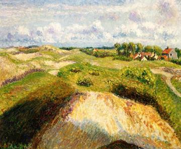 The Dunes at Knocke, Belgium Artwork by Camille Pissarro