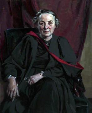 Hilda Constance Allen, Principal of Liverpool Hope University Artwork by William Charles Penn